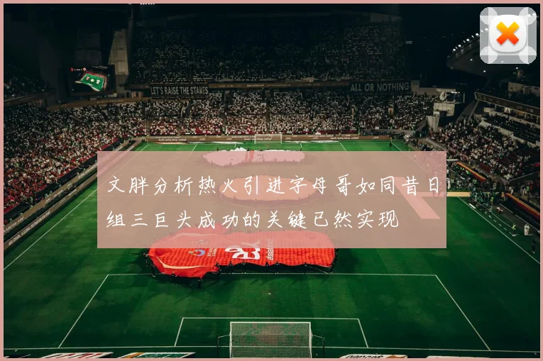 文胖分析热火引进字母哥如同昔日组三巨头成功的关键已然实现